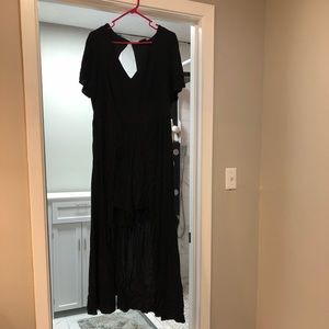 Shorts jumper/romper with cape thing @ waist